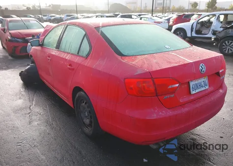 2012 Volkswagen Jetta 2.5L Se из США, поврежденный, VIN 3VWDP7AJ7CM348471